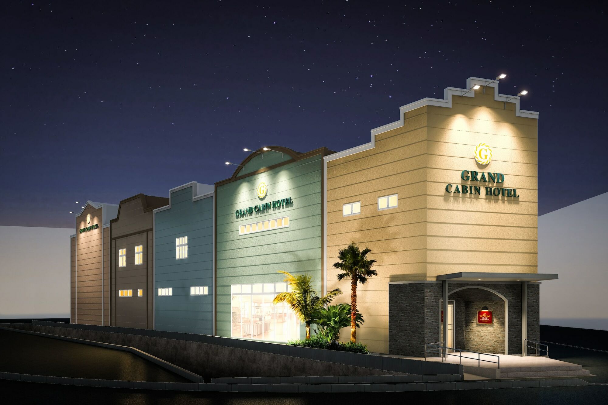 Grand Cabin Hotel Naha Oroku Экстерьер фото